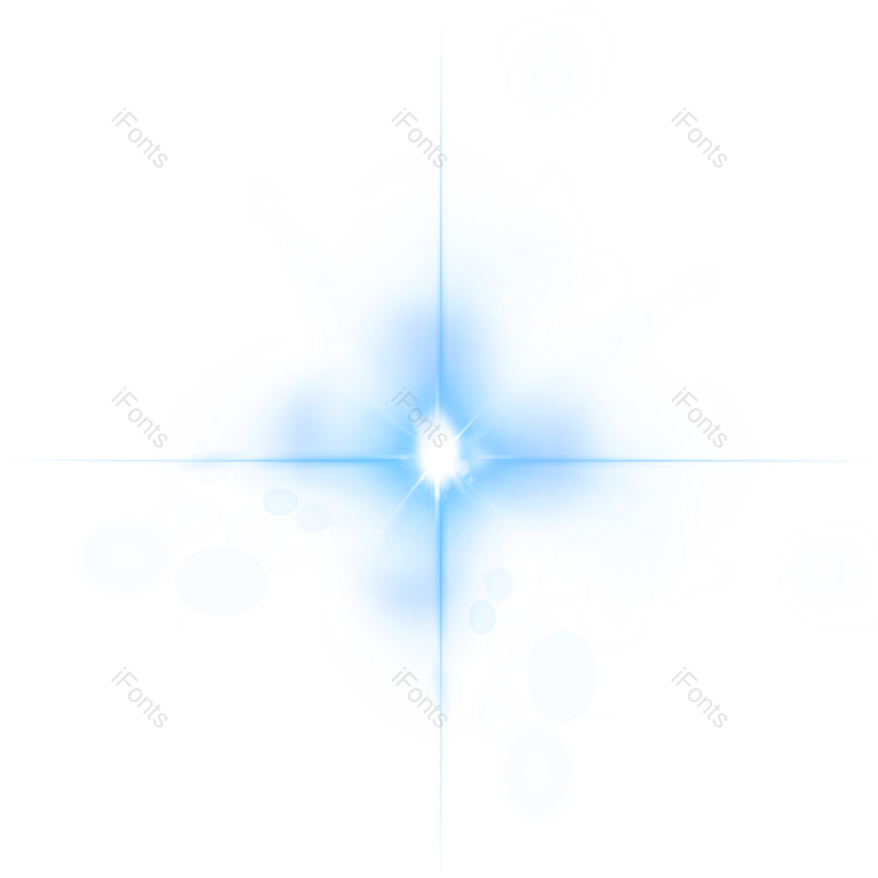 光效图片,科技元素,科技感PNG,蓝色光线免抠素材